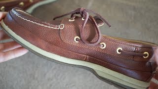 Sperry Top Sider Gold 2 Eye Boat Shoe [upl. by Oigimer]