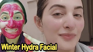 Winter Glowing Hydra Facial Amazing Results Dont take Expensive Facials Just do this [upl. by Chariot]