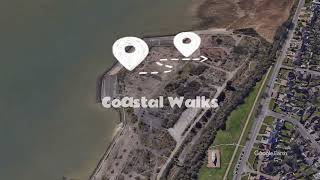 Coastal Walk Pegwell Bay Former Hoverport Nature Reserve amp Hugin Viking Ship 4K HD [upl. by Charteris]