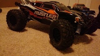 Traxxas Rustler 4x4 Stampede 4x4 converted [upl. by Acinorej841]