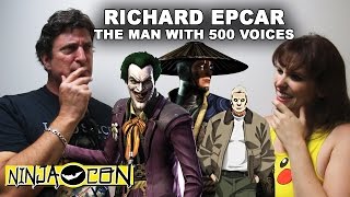 Richard Epcar Interview  NinjaCon 2016 [upl. by Ainehs]