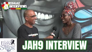 Reggae Interviews Jah9 at Rita Marley Easy Sailing 77  Open Heart new projects in 2023 [upl. by Anhavas]