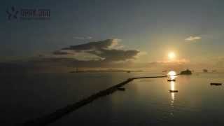 Sunrise over Wonsan Pier North Korea [upl. by Remliw]