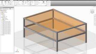 Frame Design  Bolted Connexion  Skeleton Modelling [upl. by Annuahsal]