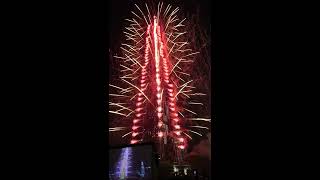 2017 New Year Fireworks Burj Khalifa Dubai [upl. by Andee605]