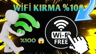 wifi şifresi kırma wifisiz ev kalmasın \u00100 gerçek 😱😱😱😱😱😱 [upl. by Halliday]