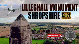 Lilleshall Monument from Above An Autumn Day of Aerial adventure with DJI Drone [upl. by Anele]