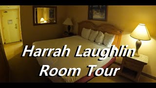 Harrah’s Laughlin Hotel Beach Resort Room Tour  Central Tower [upl. by Annayehc]