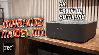 Unboxing Marantz Model M1  Streamingförstärkare med 2x100W [upl. by Yenruoj801]