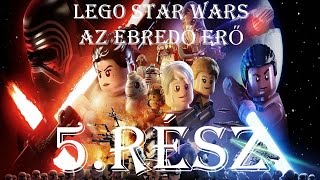 Lego Star Wars Az Ébredő Erő végigjátszás  Rockerty amp Valesz  5rész  A szökés [upl. by Irodim]