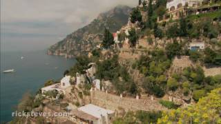 Amalfi Coast Italy A Cliff Top Drive  Rick Steves’ Europe Travel Guide  Travel Bite [upl. by Ahseneuq]