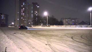 nissan juke nismo winter drift [upl. by Nickolaus524]