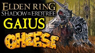 ELDEN RING DLC BOSS GUIDES How To Cheese Commander Gaius [upl. by Jilly728]