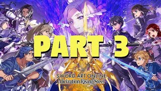 SAO Alicization Rising Steel Part 3 Chapter 13 Departure [upl. by Luebke68]