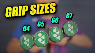 Badminton Racket Grip Sizes Explained [upl. by Obrien]