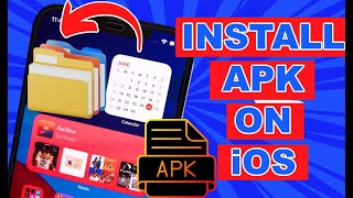 iPhone How to Install APK Files on iOS [upl. by Gipsy]