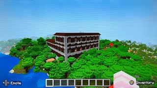 ASMR Minecraft Eerie Woodland Mansion amp surround area tour [upl. by Ybor]