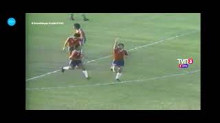 IRLANDA DEL NORTE 0X1 CHILE Amistoso 1989 [upl. by Enylecoj]