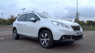 2014 Peugeot 2008 16 eHDi 92 SampS Allure StartUp and Full Vehicle Tour [upl. by Esiuqram165]