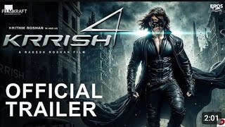 KRRISH 4  OFFICIAL TRAILER HINDI I Hrithik Roshan I Priyanka Chopra l Rakesh Roshan l [upl. by Marline]