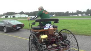 Benz PatentMotorwagen No1 in Action [upl. by Mulderig]