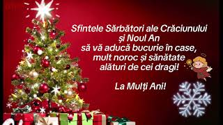 Crăciun Fericit 🎁🎅🎄 Mesaje și urări [upl. by Hanzelin242]