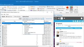 Fixing Address Book in Outlook 365 [upl. by Zarla275]