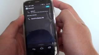 Motorola MOTO G How to Pair With Other Bluetooth Devices [upl. by Betz321]