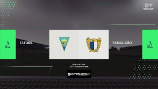 FC 25  6°Rodada Liga Portugal  Estoril vs Famalicão  Liga Portugal 20242025  4K [upl. by Nogaem]