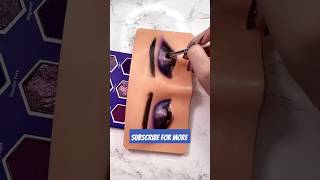 Purple eyeshadow tutorialeye makeup looks shorts makeup [upl. by Eninaej]