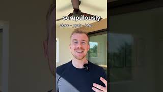 How to pronounce SCRUPULOUSLY in British English englishlearning clearpronunciation pronunciation [upl. by Ayokal889]