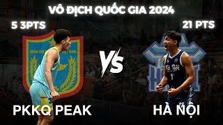 Long Lu vs Tuấn Anh  Hà Nội thắng lớn trước PKKQ Peak  Vô Địch Quốc Gia 2024 [upl. by Darill]