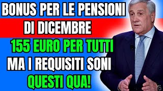 Scopri il Bonus da €155 di Dicembre 💸 Requisiti 2024 Limiti di Reddito e Come Ottenere di Più [upl. by Ara]