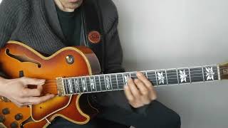 Nardis  Jazz Guitar Comping [upl. by Olive]