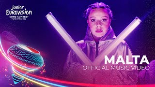 Gaia Gambuzza  Diamonds In The Skies  Malta 🇲🇹  Official Music Video  Junior Eurovision 2022 [upl. by Modie]