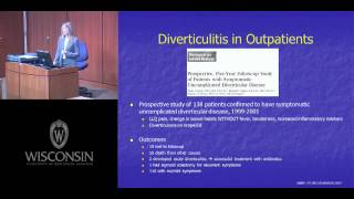 Uncomplicated Diverticulitis Truths Myths and Unanswered Questions [upl. by Itnuahsa814]