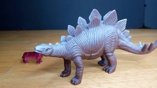 Unboxin Doxin  Jacent Little Dinosaurs Stegosaurus Toy [upl. by Rheba]