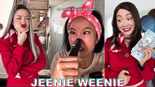 1 HOUR JEENIE WEENIE TikTok Compilation 1 2024  Real Flight Stories TikToks [upl. by Dafna541]