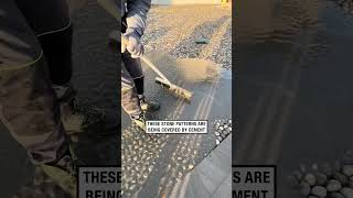 Extremely satisfying pavement installation 😲 😍 🎥 TikTok  fratuspavimentazionisrl [upl. by Brebner546]