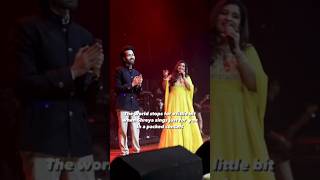 Bade Acche lagte Hain  Shreya Ghoshal Live ❤️ [upl. by Etteniotna]