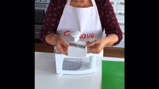 CUISIQUE SPIRALIZER INSTRUCTION VIDEO [upl. by Cathe]