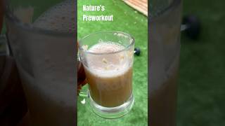 Nature’s Preworkout Recipe 2 Tablespoons  500ml Spring Water And That’s It Dear alkaline [upl. by Ttehr]