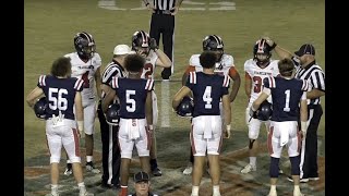 Southern Nash vs Franklinton Firebird Senior Night Varsity Football 2023 [upl. by Aleyak486]