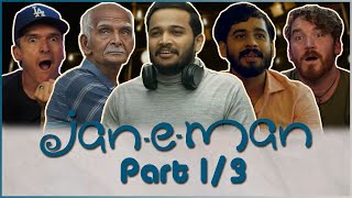 JanEMan 2021  MOVIE REACTION 13   Malayalam CRAZY Comedy Drama [upl. by Elik]