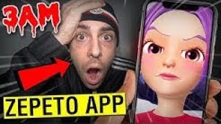 INSANE DO NOT PLAY ZEPETO APP AT 3AM CALLING ZEPETO AT 3AM CHALLENGE [upl. by Scribner240]