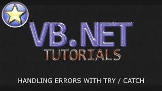 VBNET Beginner Tutorial  Error Handling With TRY  CATCH Visual Basic NET [upl. by Harald]