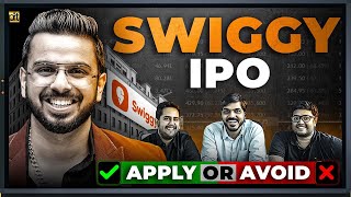 Swiggy IPO Details  Apply or Not for Listing Gains [upl. by Dranyer]