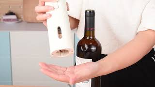 Battery Wine Opener Electric Wine Tool Automatic Wine Bottle Opener winelovers oemfactory [upl. by Anec]