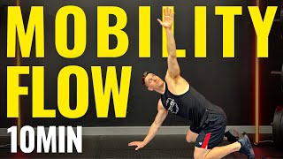 10 MIN MOBILITY FLOW  Full Body Dynamic Stretch [upl. by Grange207]