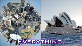 Australia Built In Minecraft Exploring Everything [upl. by Ati]